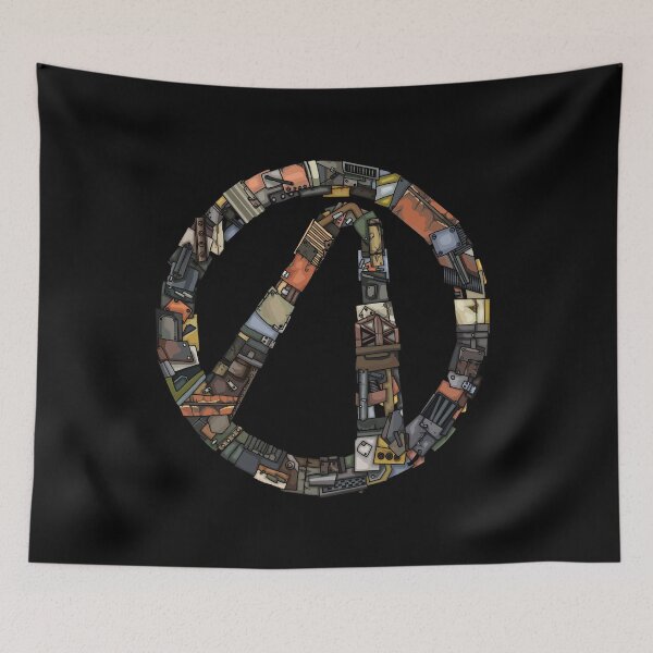 Item preview, Borderlands Scrap Metal Vault Hunter Symbol designed and sold by HighFives555.