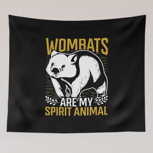 Item preview, Wombats Are My Spirit Animal Aussie Wombat designed and sold by bestshirtdesign.