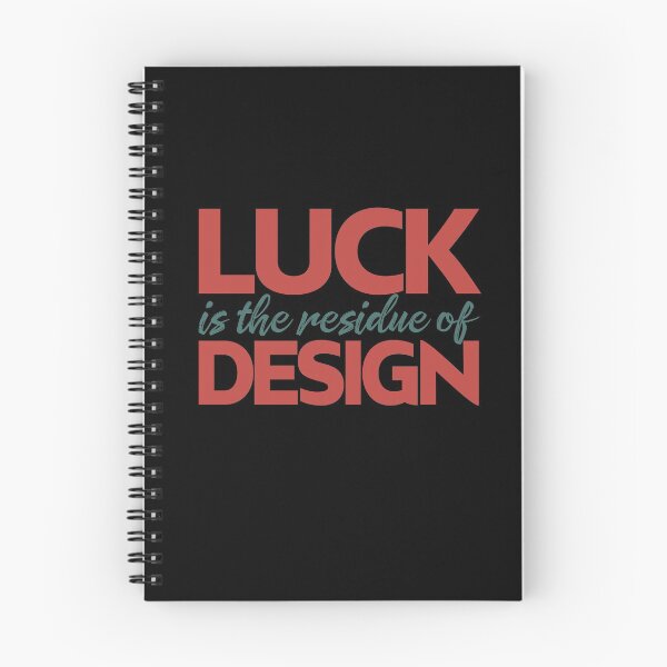 Item preview, Luck is the residue of design v.6 designed and sold by x1brett.