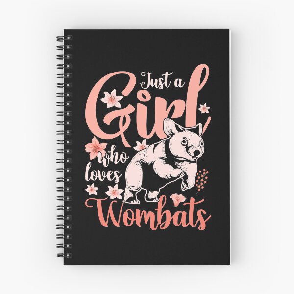 Item preview, Just A Girl Who Loves Wombats  designed and sold by bestshirtdesign.