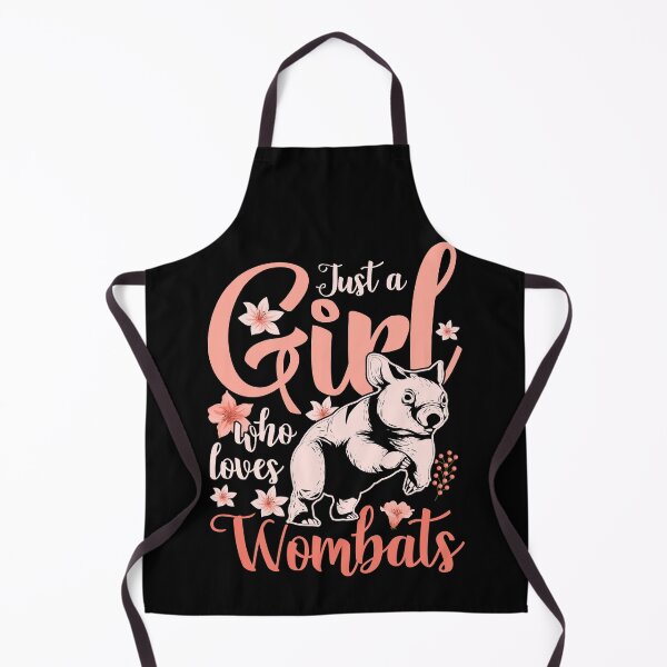 Item preview, Just A Girl Who Loves Wombats designed and sold by bestshirtdesign.
