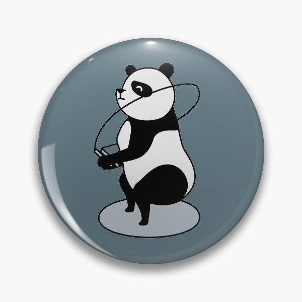 Item preview, Crossfit panda with skipping rope designed and sold by TrueType.