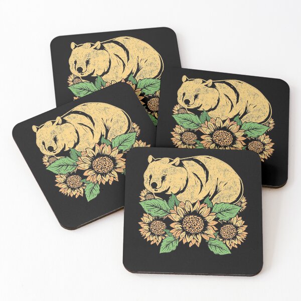 Item preview, Sunflower Wombat designed and sold by bestshirtdesign.