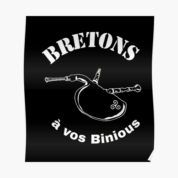 Posters Sur Le Theme Breton Redbubble
