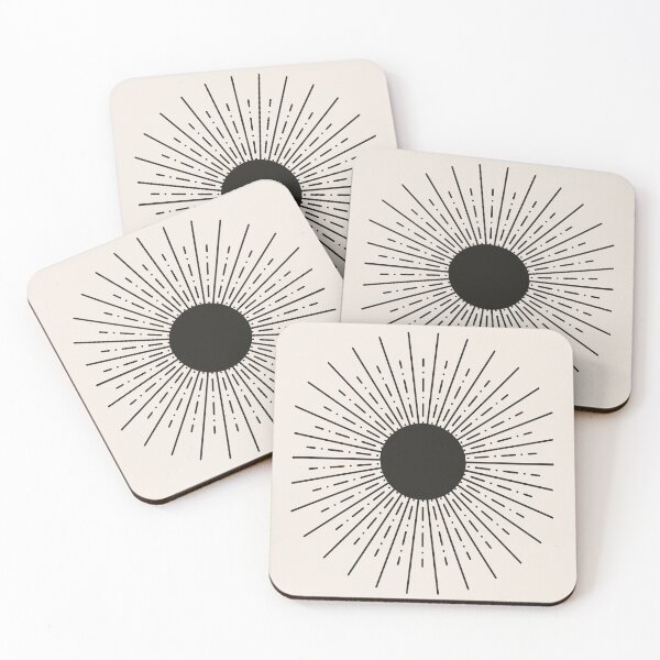 Item preview, Abstract Modern geometric sun art  designed and sold by ps4artworks.