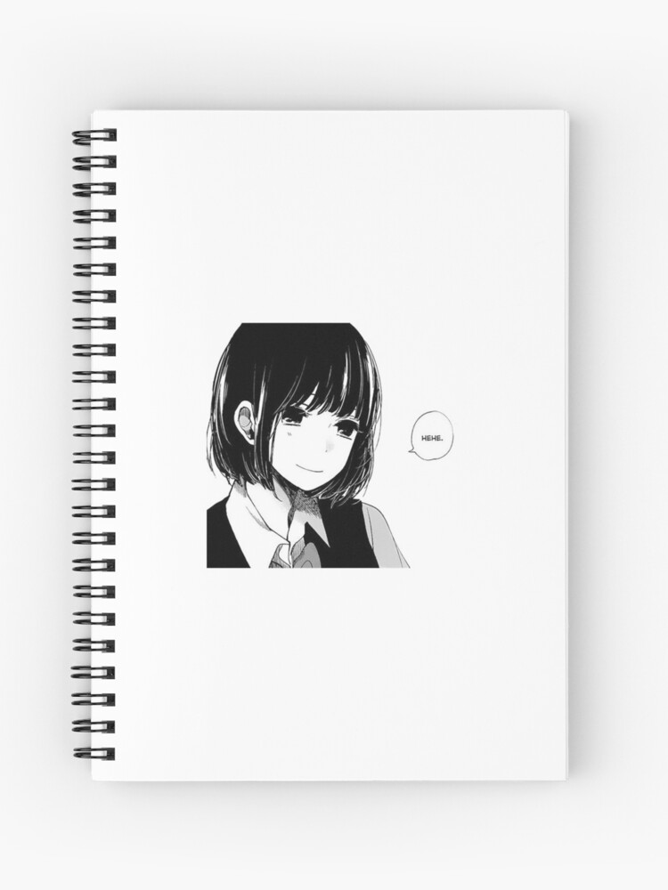 Anime Menhera chan sad why Spiral Notebook for Sale by uisch