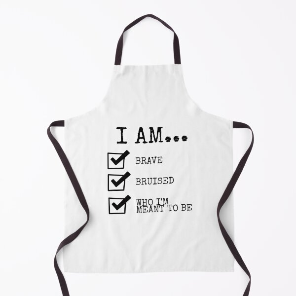 Item preview, I Am Brave, Bruised, Who I'm Meant To Be designed and sold by BrambleBox.