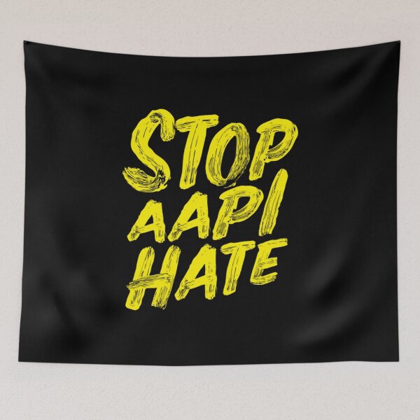 Item preview, Logotipo oficial de Stop AAPI Hate designed and sold by yaminuke309.