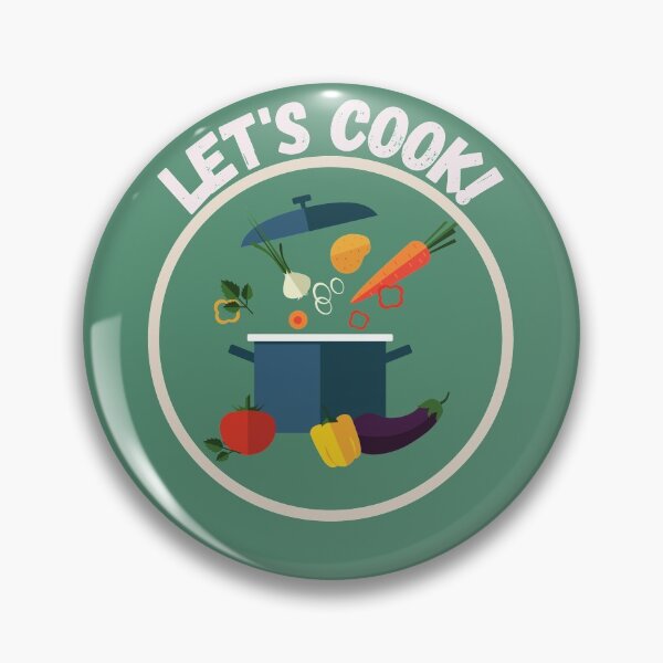Item preview, Let's cook! - Cute Cook Chef Vegetarian Gift designed and sold by mayamay0.