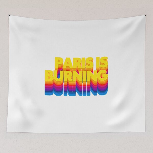 Item preview, Paris Is Burning / Retro Typography Design designed and sold by yaminuke309.