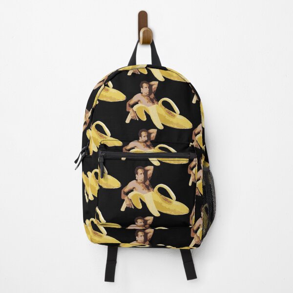 nicolas cage face backpack