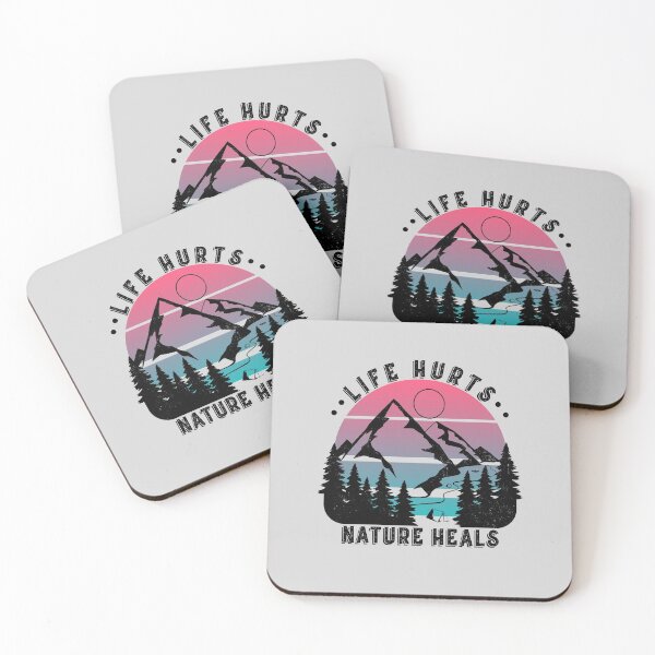 Item preview, Life Hurts, Nature heals. designed and sold by T-mess.