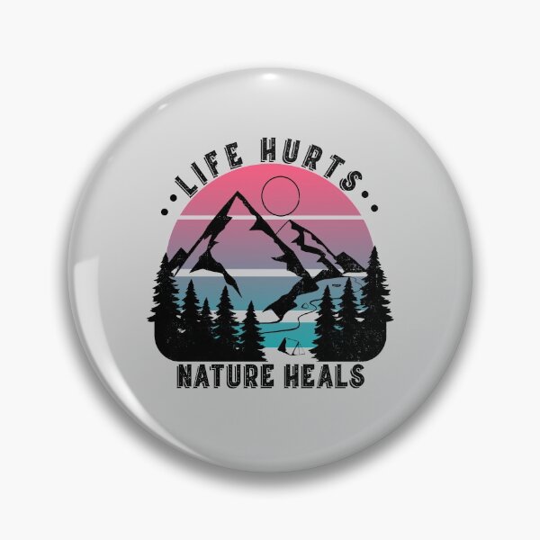 Item preview, Life Hurts, Nature heals. designed and sold by T-mess.