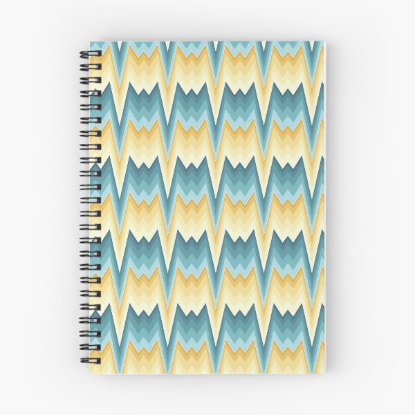 Item preview, Jagged pattern in yellow and green designed and sold by colorofmagic.