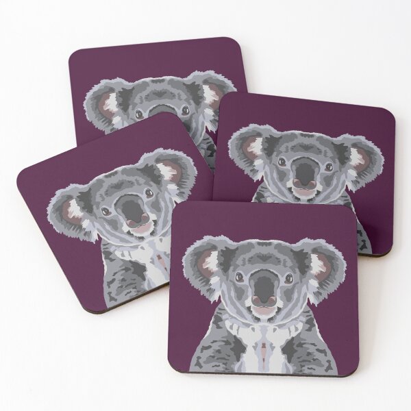 Item preview, Koala portrait designed and sold by GeoCreate.