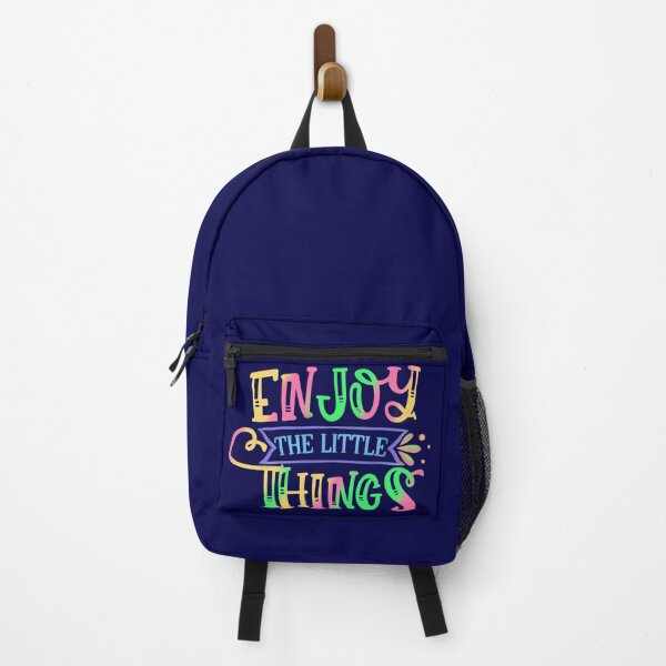 Item preview, Enjoy The Little Things - Positivity and Happiness Rainbow designed and sold by madtoyman.