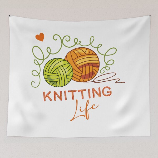 Item preview, Knitting Life designed and sold by VerboShop.