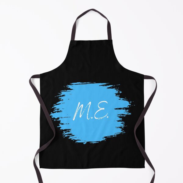 Item preview, M.E. on Blue Paint Splatter designed and sold by Chantelle  Spies.