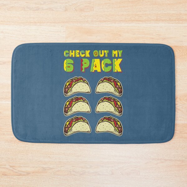 Item preview, Fitness Taco Abdominal Funny Check Put My 6 Pack For Men Dad Bod Humor Gift designed and sold by alenaz.