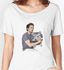 Sebastian Stan Women's Relaxed Fit T-Shirt