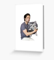 Sebastian Stan Greeting Card