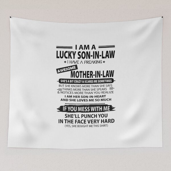 Item preview,  Being The Son In Law Of A Freaking Awesome Mother In Law  | Gift For The Parent's Day | Gift For Mother | Gift For Son designed and sold by ThuyPhamStore.
