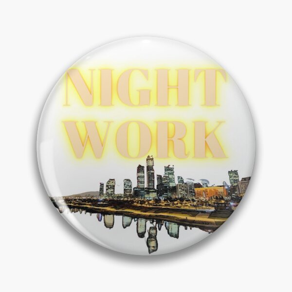 Item preview, Night Shift Janitor and  Han River at Night designed and sold by FLEXIS00.