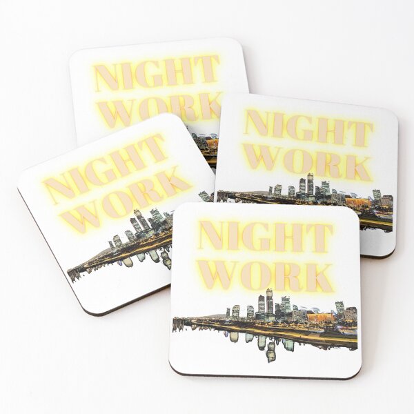 Item preview, Night Shift Janitor and  Han River at Night designed and sold by FLEXIS00.