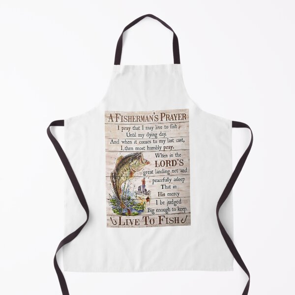Item preview, Fishing A Fisherman's Prayer Live To Fish Poster designed and sold by AlicjaFAdamczyk.