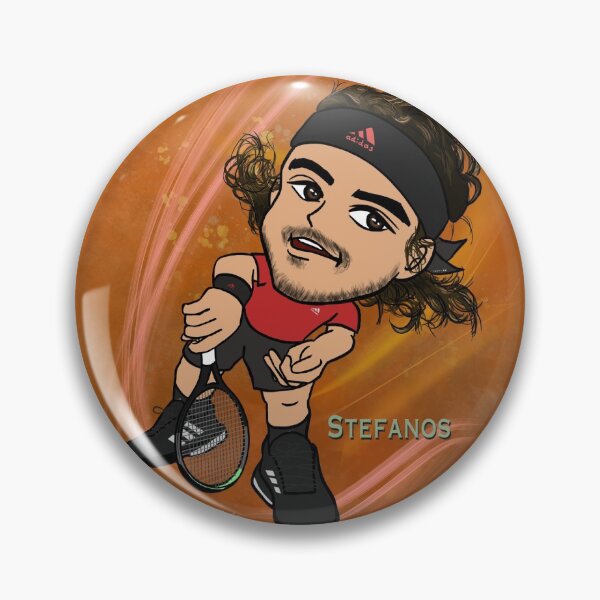 Item preview, Stefanos Tsitsipas Clay - exclusive for phone case designed and sold by Colacatlee.