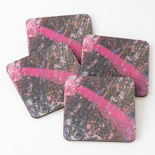 Item preview, Pink Paint Art on a Rock designed and sold by Ensjodesigns.