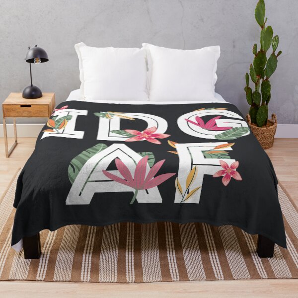 Item preview, IDGAF tropical designed and sold by JulieMimosa.