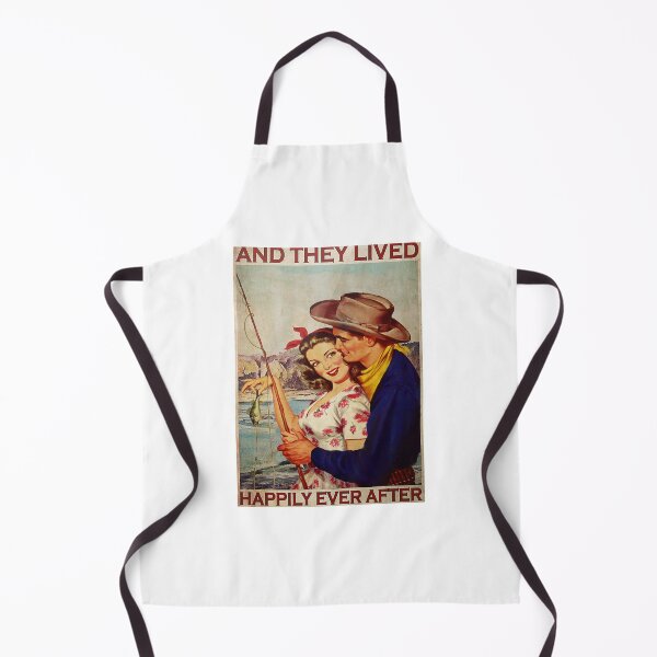 Item preview, Fishing Couple And They Lived Happily Ever Afters Poster designed and sold by AlicjaFAdamczyk.