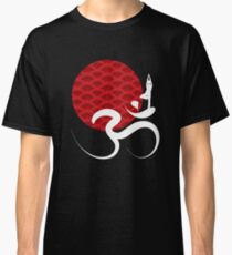 Red Sun Yoga and Om Classic T-Shirt