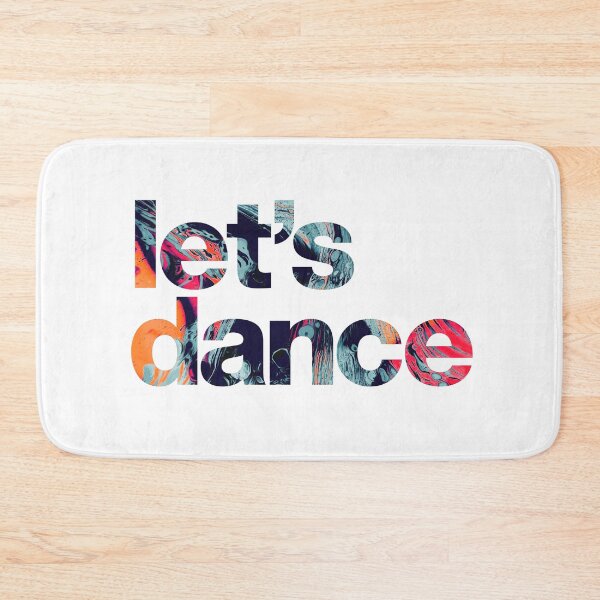 Item preview,  "Let's dance" statement print designed and sold by TrueType.