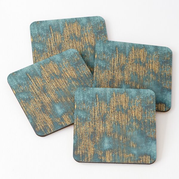 Item preview, Abstract Gold Stripes 1 designed and sold by BilgePaksoylu.