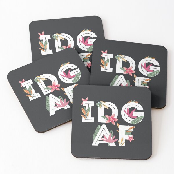 Item preview, IDGAF tropical designed and sold by JulieMimosa.