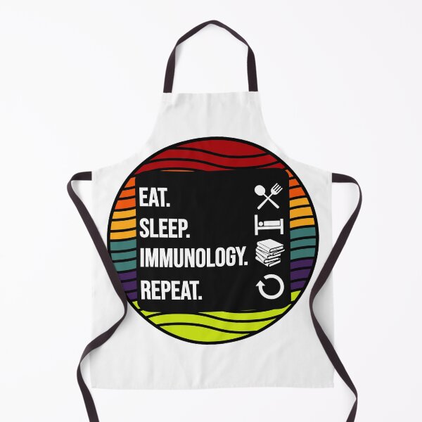 Item preview, Eat sleep Immunology Repeat, Immunology designed and sold by Pengo Shirt.