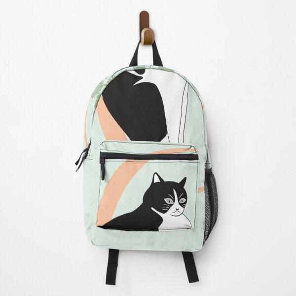 Item preview, Black Cat with Flower designed and sold by allpalgo.