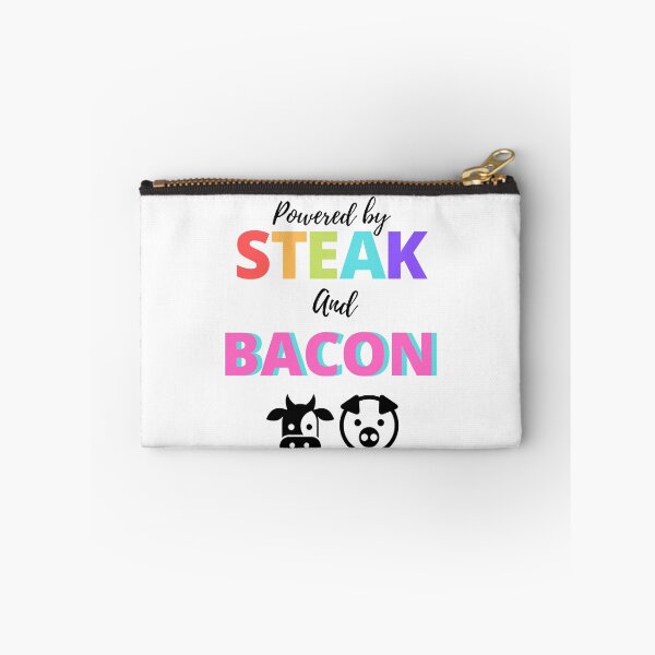 Item preview, Powered By Steak And Bacon designed and sold by HomerNixon.