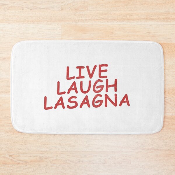 Item preview, Live Laugh Lasagna / Meme Design  designed and sold by mufu2018.