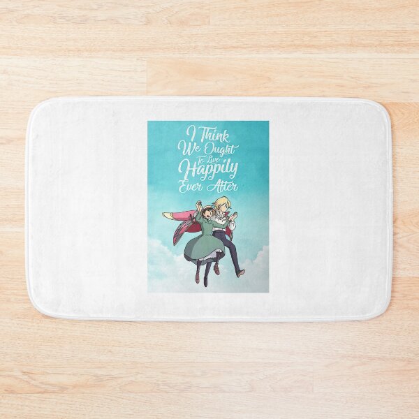 Item preview, I Think We Ought To Live Happily Ever After Howl’S Moving Castle Poster designed and sold by AlicjaFAdamczyk.
