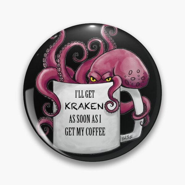Item preview, Kraken for Coffee designed and sold by ArtByKarla.