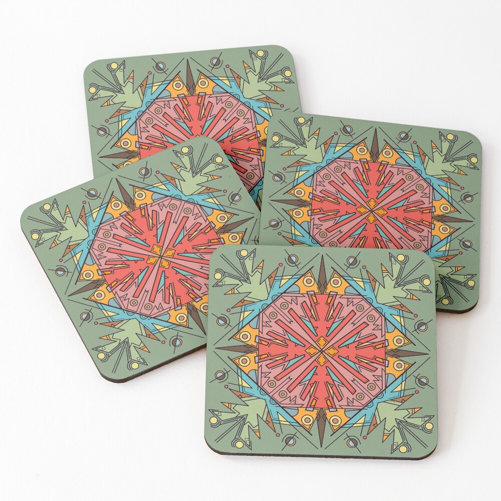 Item preview, Coasters (Set of 4) designed and sold by Mepatch.