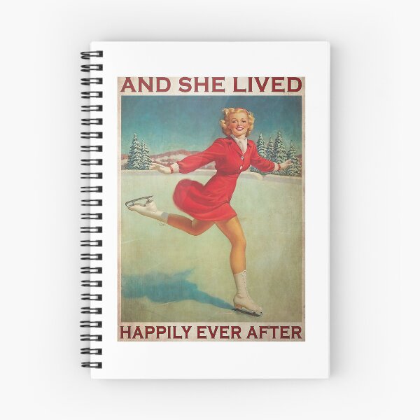 Item preview, Skating And She Lived Happily Ever After Poster designed and sold by AlicjaFAdamczyk.