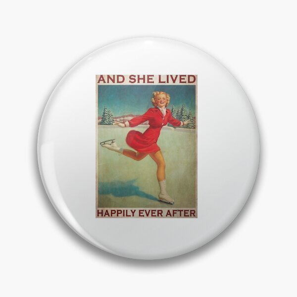 Item preview, Skating And She Lived Happily Ever After Poster designed and sold by AlicjaFAdamczyk.