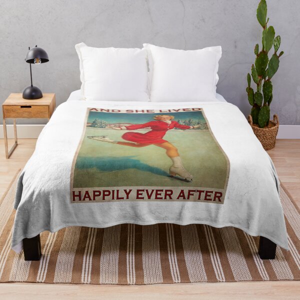 Item preview, Skating And She Lived Happily Ever After Poster designed and sold by AlicjaFAdamczyk.