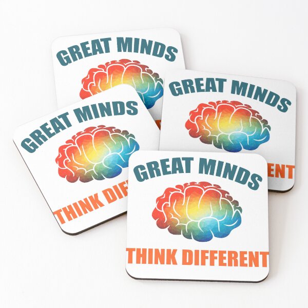 Item preview, Great Minds think different designed and sold by DynastyArt.