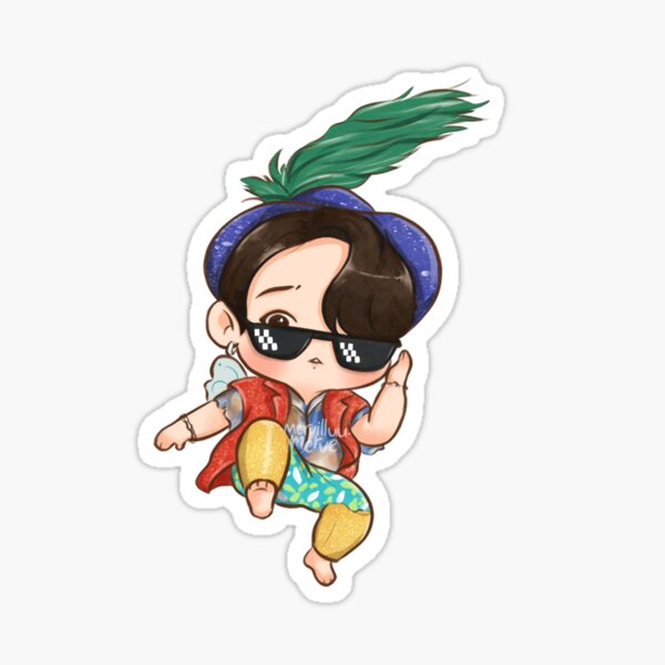 BTS-Hada Jungkook Pegatina