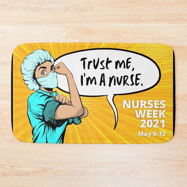 Item preview, Nurses Week 2021 // Strong Woman Trust Me I'm A Nurse designed and sold by DocTeen.